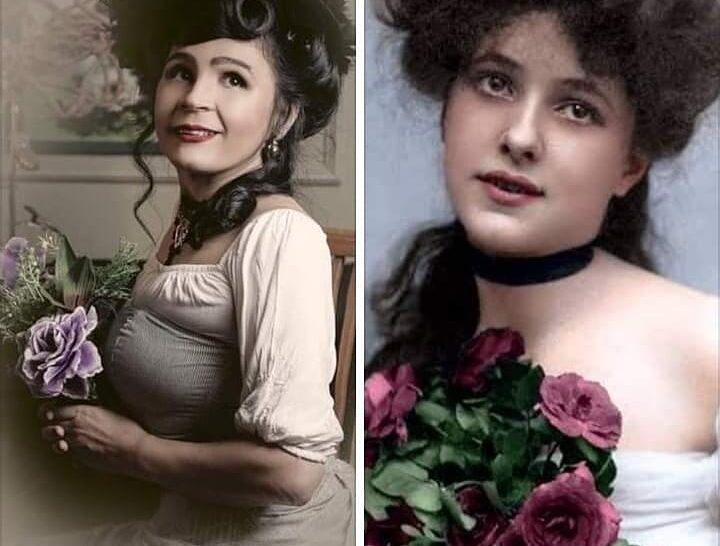 ENSAIO INÉDITO INSPIRADO NA PRIMEIRA PINUP MUNDIAL