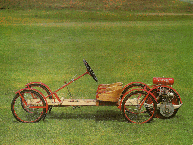 1920 Briggs e Stratton Flyer - 1920-Briggs-Stratton-Buckboard-Flyer-Postcard